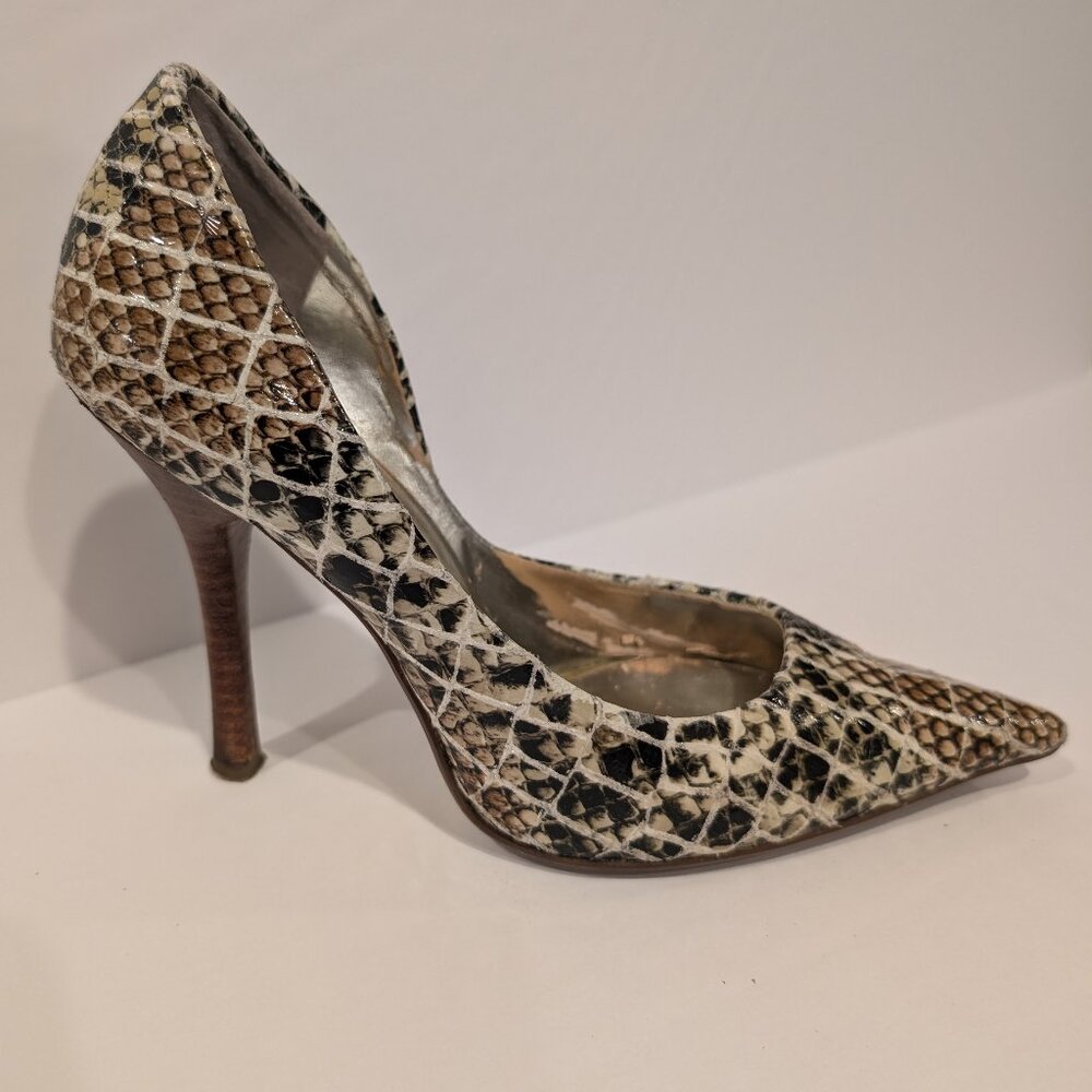 Guess Snakeskin Pumps